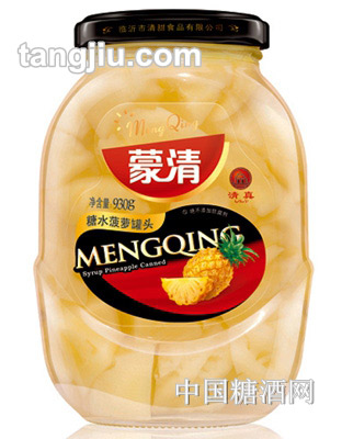 蒙清糖水菠萝罐头930g