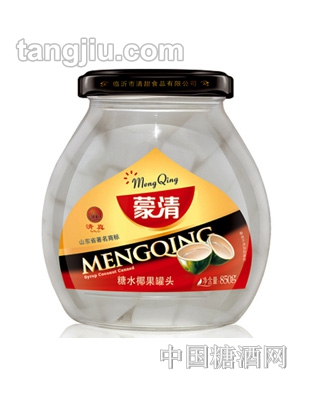 蒙清糖水椰果罐头850g