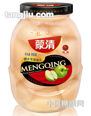 蒙清糖水苹果罐头930g
