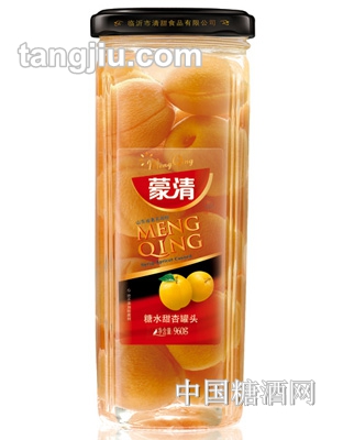 蒙清糖水杏罐头960g
