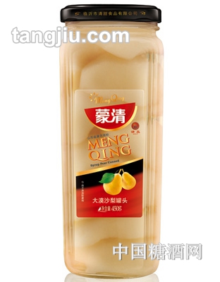 蒙清糖水梨罐头450g