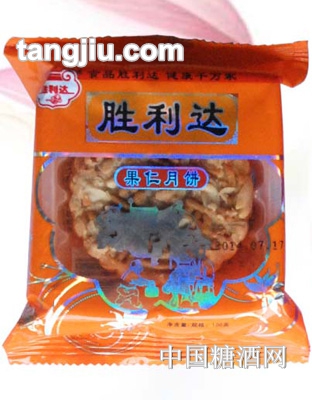 胜利达果仁月饼100g