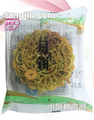 胜利达蓉沙月饼绿豆味