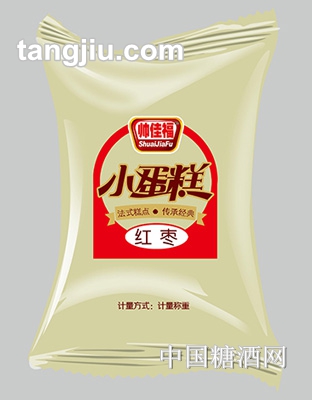 帅佳福圆形红枣小蛋糕