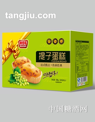 帅佳福提子蛋糕508g