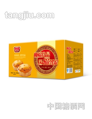 帅佳福提子蛋糕2.5kg