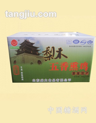 梨木五香熏鸡箱装
