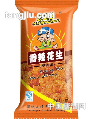 思亚达香辣花生烤鸡味45g