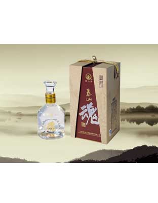 500ml50%vol泰山魂酒