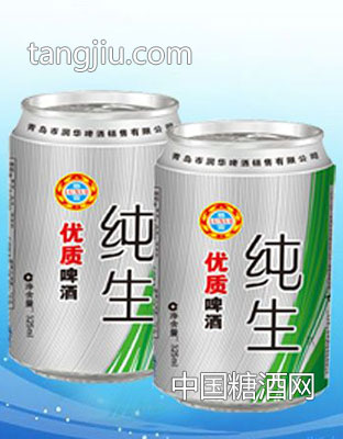 纯生易拉罐啤酒325ml
