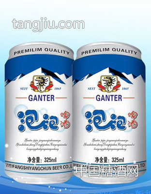 甘特尔易拉罐啤酒325ml[推荐]