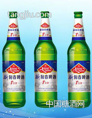 新阳春淡爽啤酒600ml[推荐]