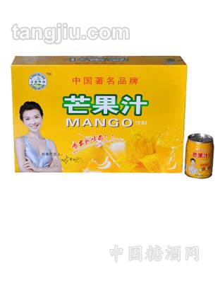 芒果汁黄色箱装
