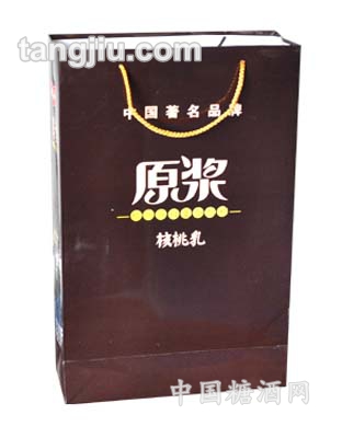 原浆核桃乳（手提袋）咖啡色