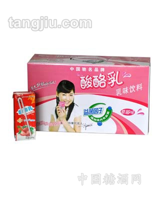 酸酪乳草莓味箱装