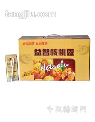 核桃露黄色箱装