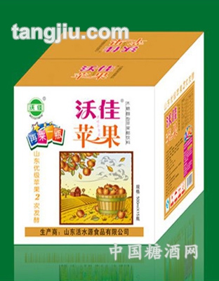 沃佳牌500ml塑料苹果醋