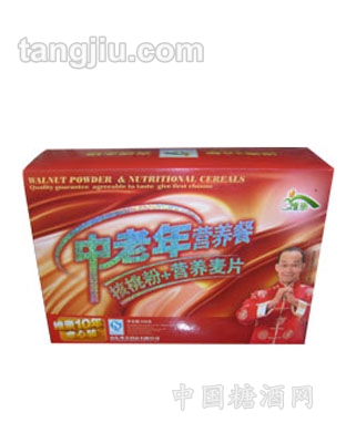 中老年营养餐核桃麦片