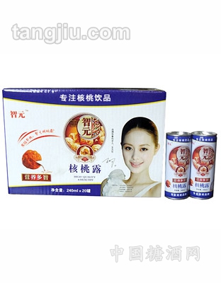 智元核桃露240ml20听普通装