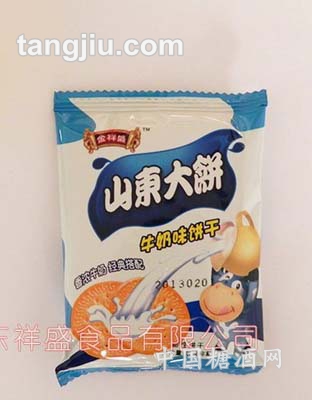山东大饼饼干-牛奶味正面图