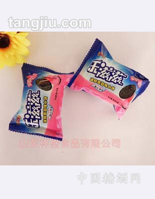 乐滋滋草莓味饼干