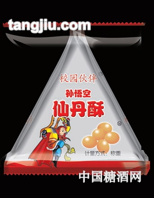 校园伙伴仙丹酥三角包