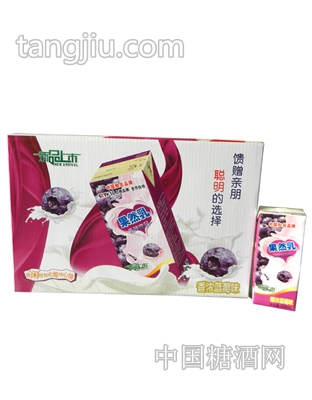 果然乳香浓蓝莓味