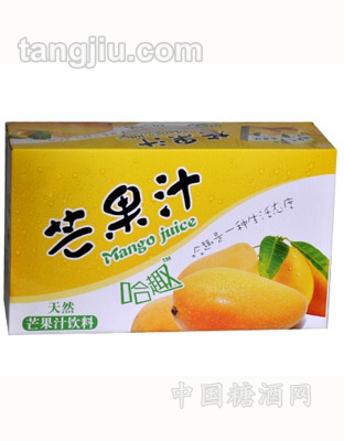 芒果汁哈趣饮料
