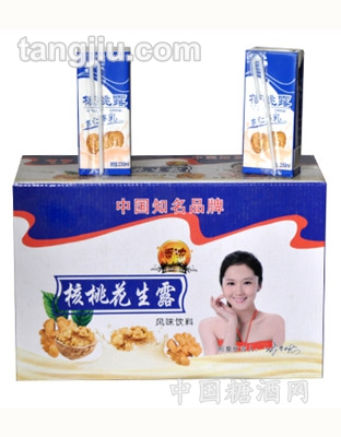 核桃花生露风味饮品