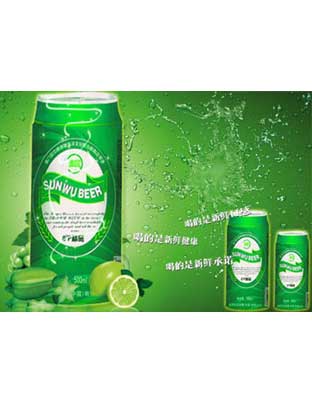500毫升易拉罐啤酒