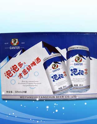 阳春啤酒盒装