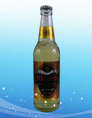 阳春啤酒白色