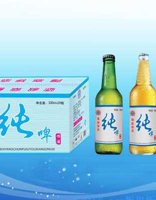 330毫升纯啤