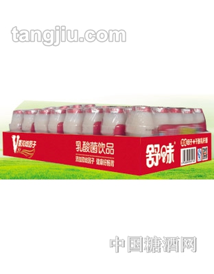 舒味V菌双歧因子乳酸菌饮品100mlx40瓶装