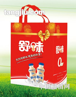 舒味乳酸菌饮品无纺布手提袋装