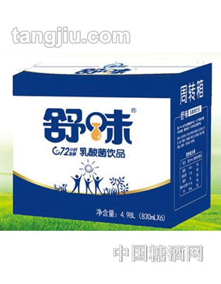 舒味乳酸菌饮品830mlx6瓶