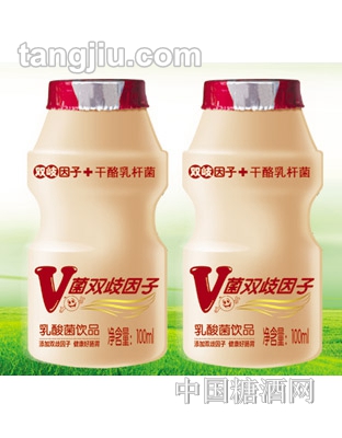 舒味V菌双歧因子乳酸菌饮品100ml