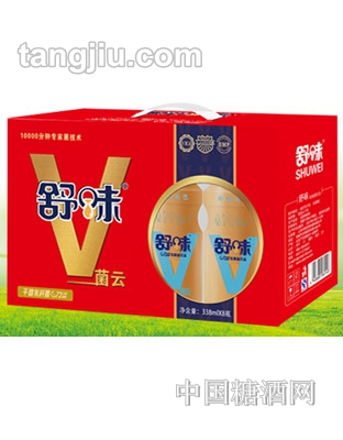 舒味V菌云乳酸菌饮品礼品箱338mlX8瓶