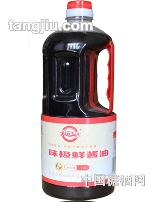 大逗王味极鲜酱油1.6L