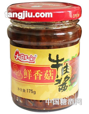 大逗王鲜香菇牛肉酱175g