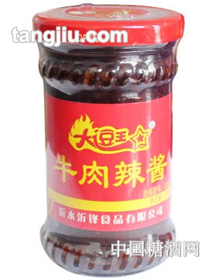 大逗王牛肉辣酱210克