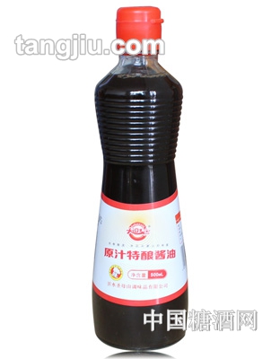 大逗王原汁特酿酱油（500ml）