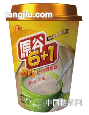 沂粮原谷6＋1通用杯装核桃粗粮饮42g