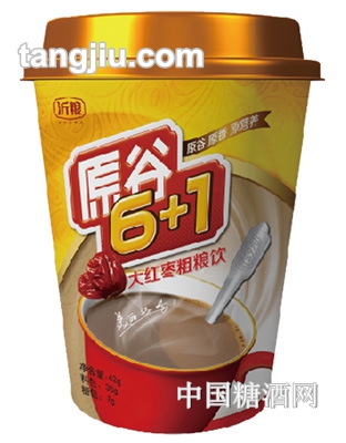 沂粮原谷6＋1通用杯装大红枣粗粮饮42g