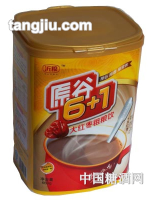 沂粮原谷6＋1桶装大红枣粗粮饮660g