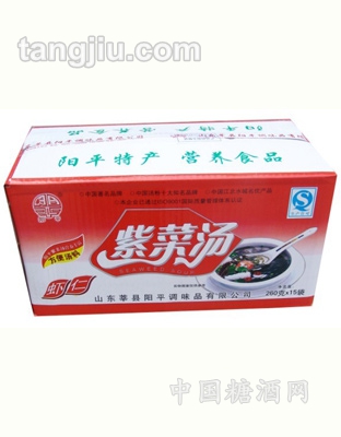 虾仁紫菜汤260g