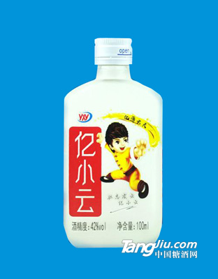 亿小云酒42度100ml白瓶