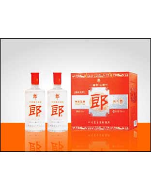 精制双瓶蓝花郎