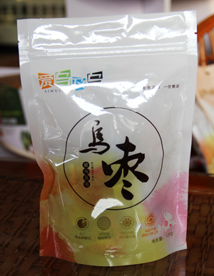 0x05爱乌及乌乌枣拉链自立袋120g装