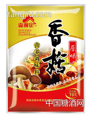 森林家香菇营养调味料原味70g